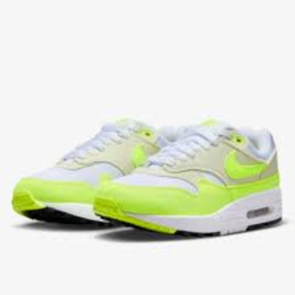 Nike Air Max 1 87 Volt Suede Women Size 7 - Picture 1 of 7